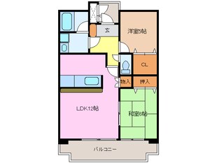 松阪駅 徒歩7分 8階の物件間取画像